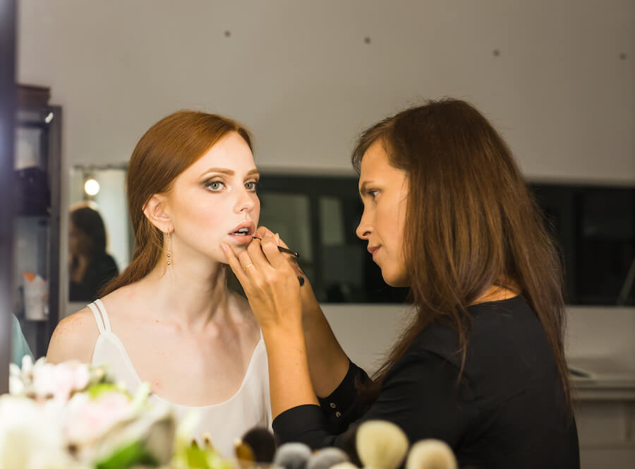 hairdresser and makeup stylist hairdresser and makeup stylist