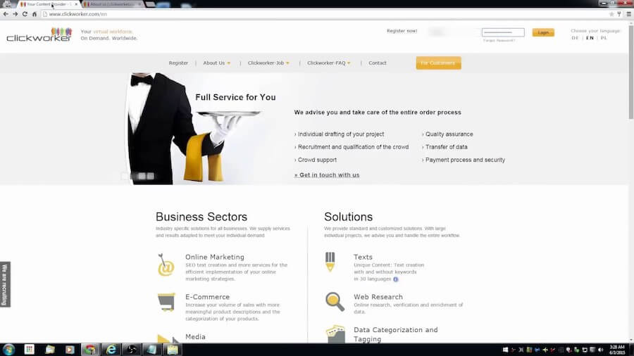 clickworker clickworker