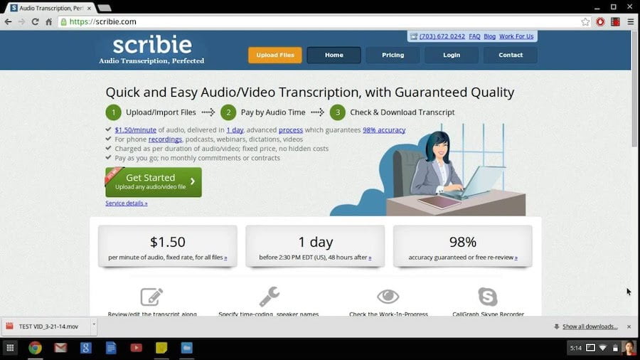scribie scribie